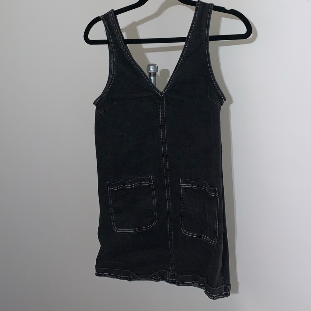 Jean overall dress